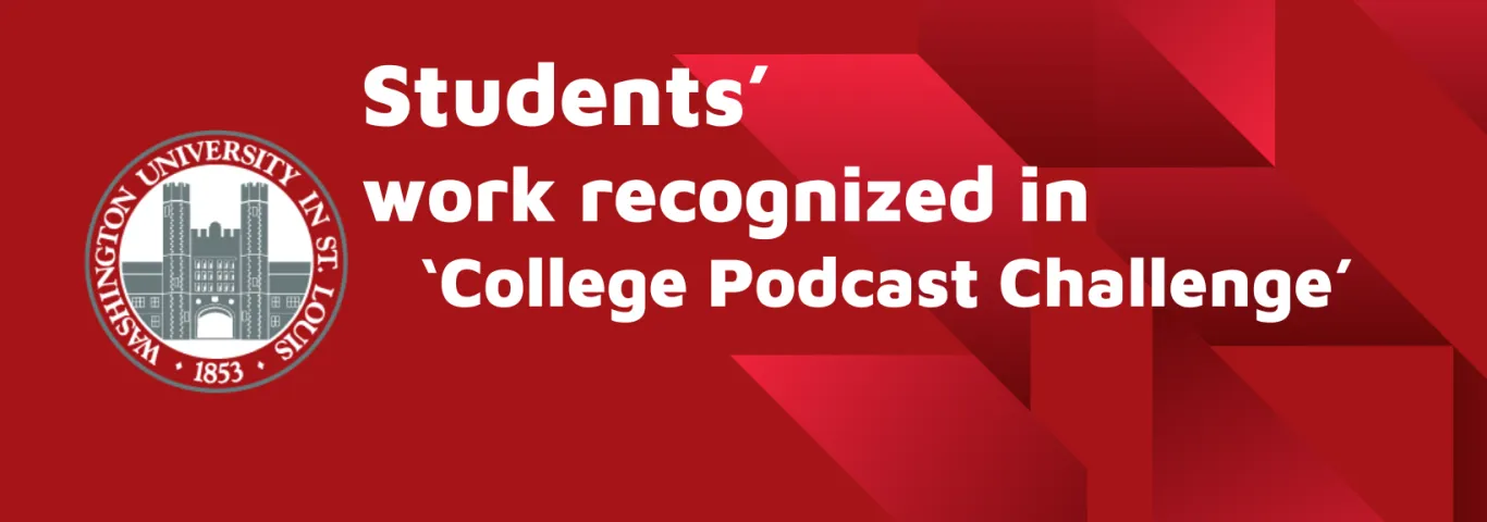 Olivia Poolos Work Recognized in "College Podcast Challenge"