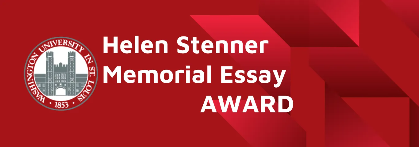 2022 Helen Stenner Memorial Prize