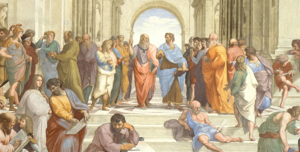 Raphael's "School of Athens" (detail)